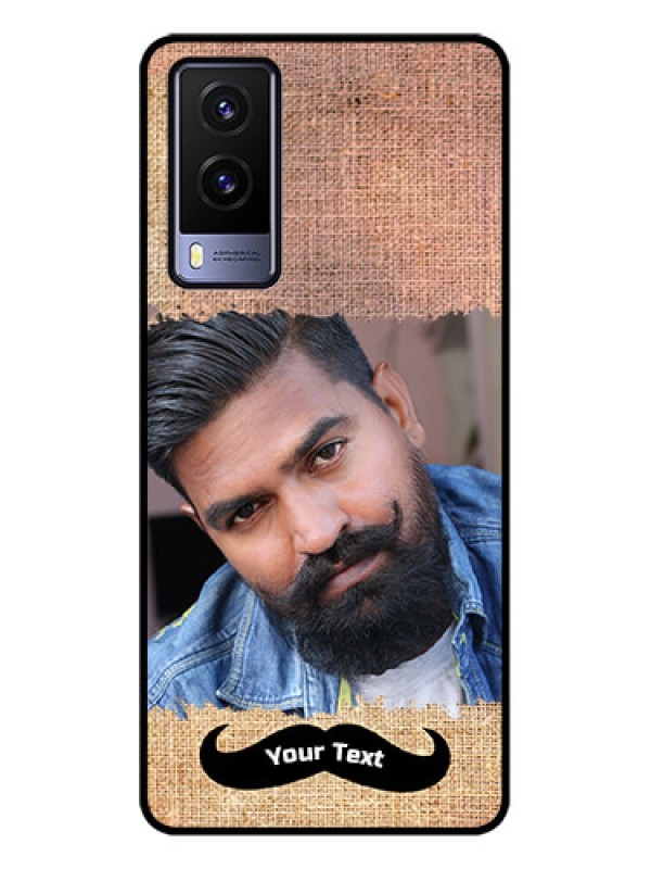 Custom Vivo V21e 5G Custom Metal Phone CaseWith Texture Design