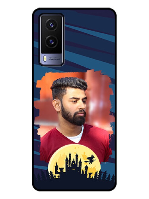 Custom Vivo V21e 5G Custom Metal Phone CaseHalloween Witch Design