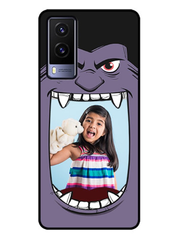 Custom Vivo V21e 5G Custom Metal Phone CaseAngry Monster Design