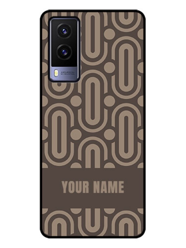 Custom Vivo V21e 5G Custom Metal Phone CaseCaptivating Zero Pattern Design