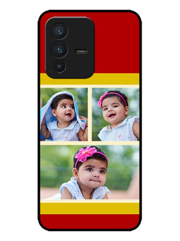 Custom Vivo V23 5G Custom Metal Phone CaseMultiple Pic Upload Design