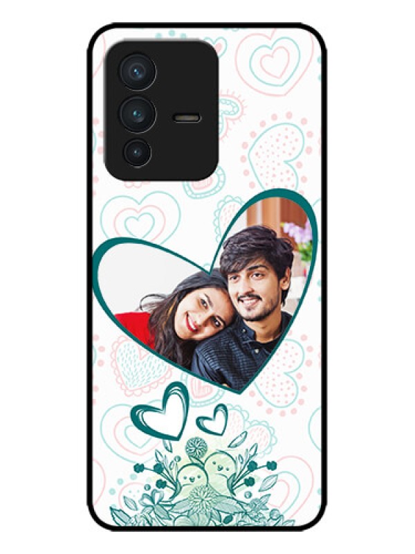 Custom Vivo V23 5G Custom Metal Phone CasePremium Couple Design