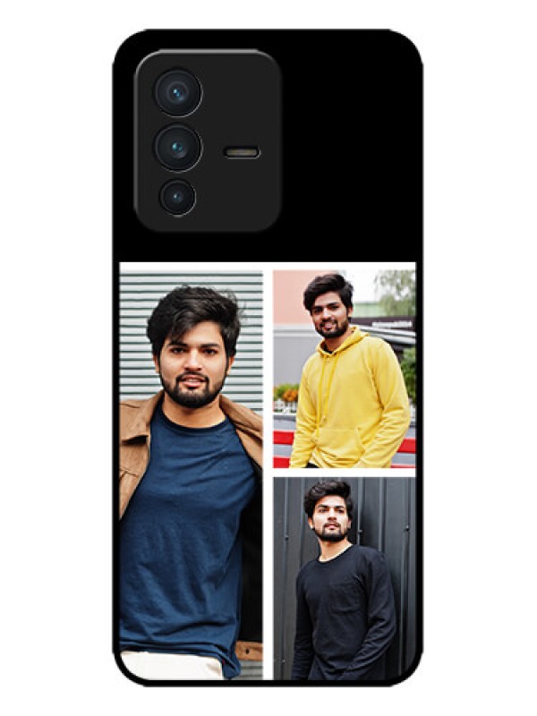 Custom Vivo V23 5G Custom Metal Phone CaseUpload Multiple Picture Design