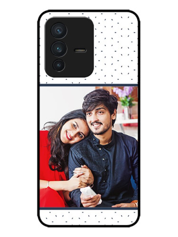 Custom Vivo V23 5G Custom Metal Phone CasePremium Dot Design