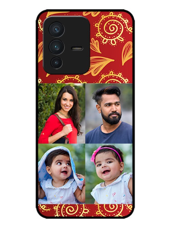 Custom Vivo V23 5G Custom Metal Phone Case4 Image Traditional Design