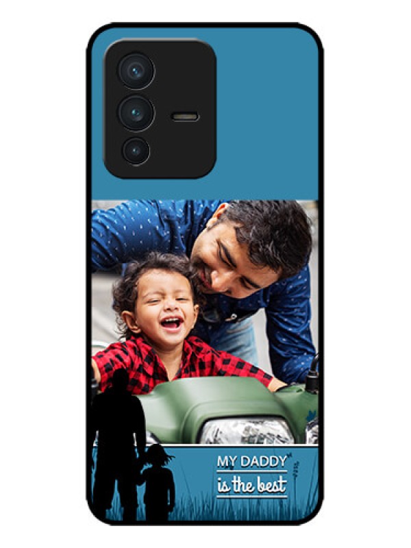 Custom Vivo V23 5G Custom Metal Phone CaseBest Dad Design