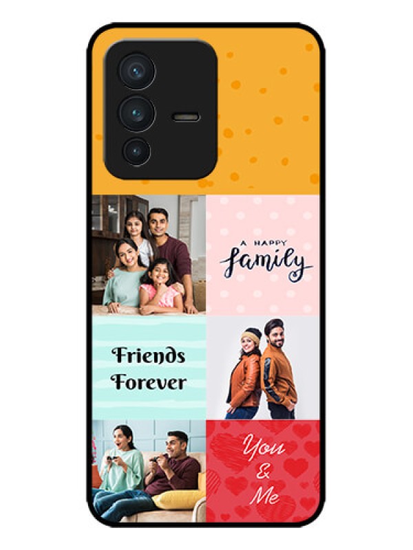 Custom Vivo V23 5G Custom Metal Phone CaseImages With Quotes Design