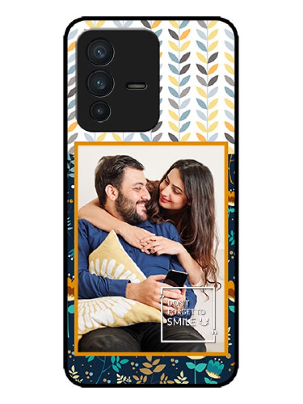 Custom Vivo V23 5G Custom Metal Phone CasePattern Design