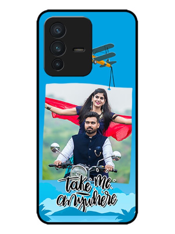 Custom Vivo V23 5G Custom Metal Phone CaseTraveller Design