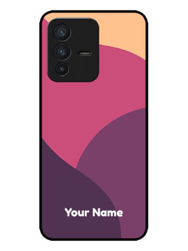 Custom Vivo V23 5G Custom Metal Phone CaseMixed Multi - Colour Abstract Art Design