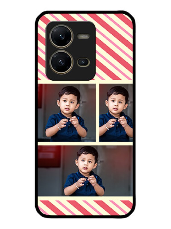 Custom Vivo V25 5G Custom Metal Phone CasePicture Upload Mobile Case Design