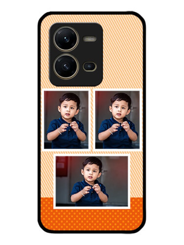 Custom Vivo V25 5G Custom Metal Phone CaseBulk Photos Upload Design