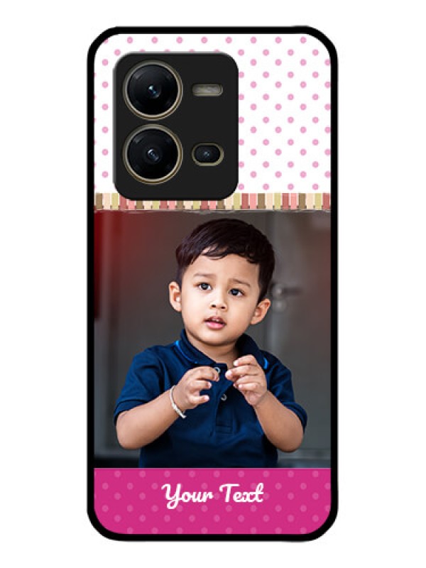 Custom Vivo V25 5G Custom Metal Phone CaseCute Girls Cover Design