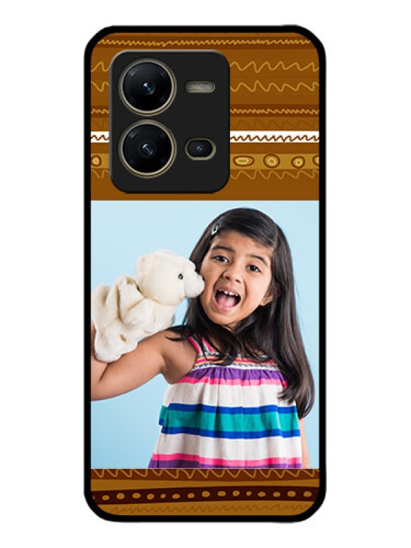 Custom Vivo V25 5G Custom Metal Phone CaseFriends Picture Upload Design