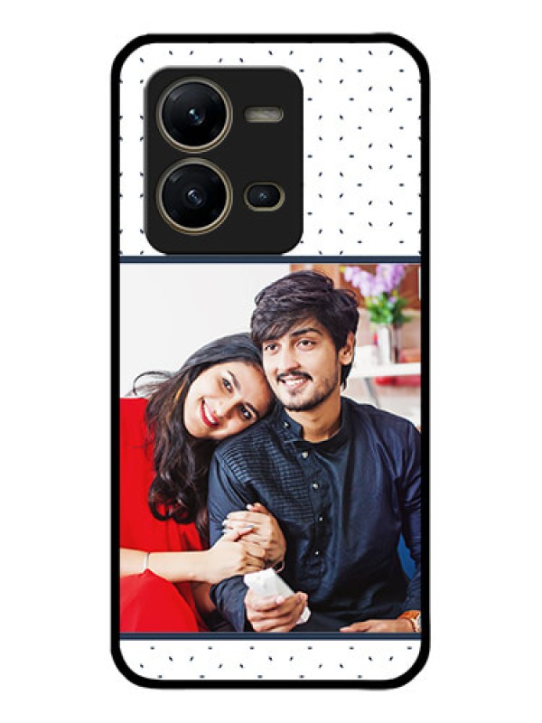 Custom Vivo V25 5G Custom Metal Phone CasePremium Dot Design