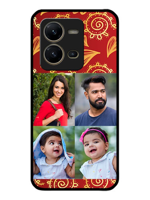 Custom Vivo V25 5G Custom Metal Phone Case4 Image Traditional Design