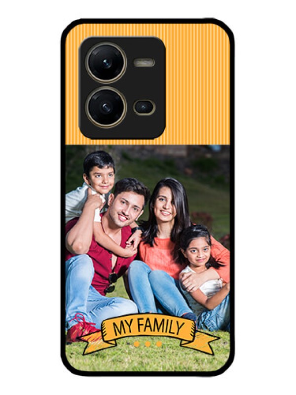 Custom Vivo V25 5G Custom Metal Phone CaseMy Family Design