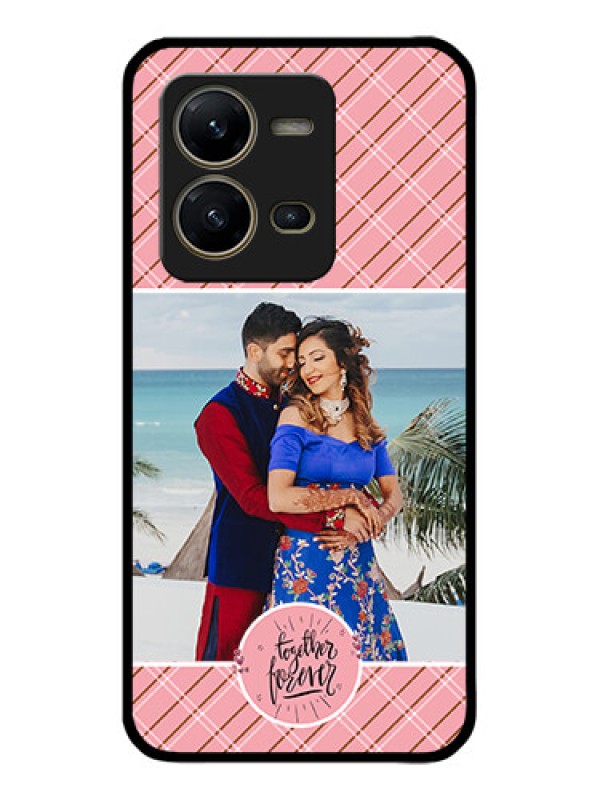 Custom Vivo V25 5G Custom Metal Phone CaseTogether Forever Design