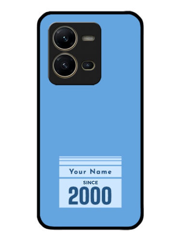 Custom Vivo V25 5G Custom Metal Phone CaseCustom Year Of Birth Design