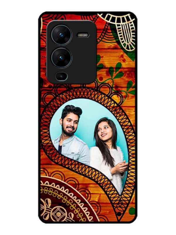 Custom Vivo V25 Pro 5G Custom Metal Phone CaseAbstract Colorful Design