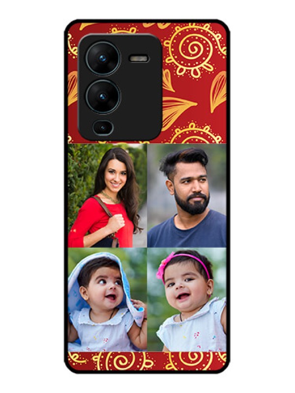 Custom Vivo V25 Pro 5G Custom Metal Phone Case4 Image Traditional Design