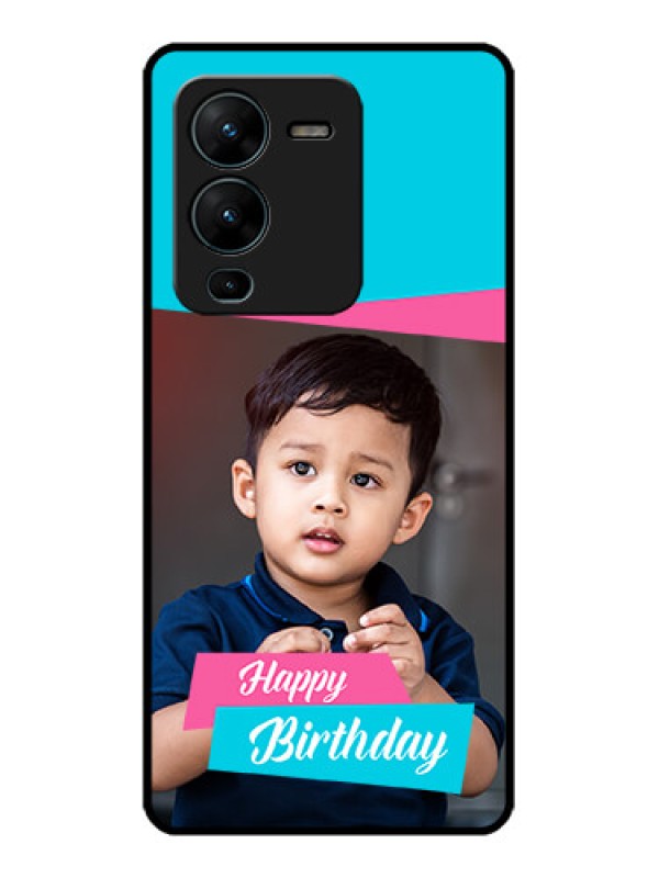 Custom Vivo V25 Pro 5G Custom Metal Phone CaseImage Holder With 2 Color Design