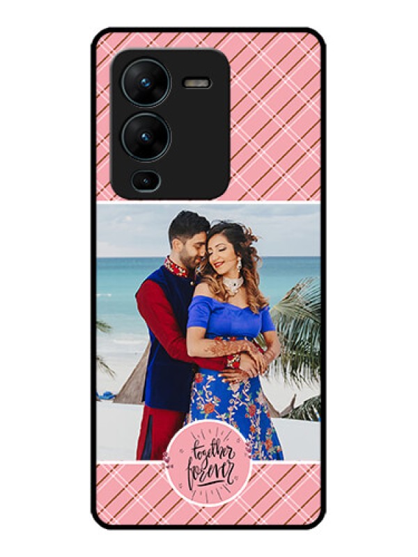 Custom Vivo V25 Pro 5G Custom Metal Phone CaseTogether Forever Design