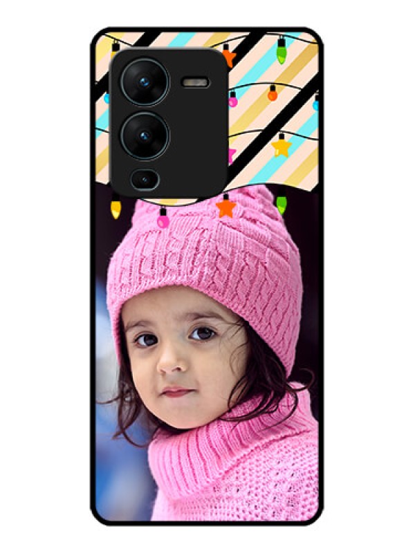 Custom Vivo V25 Pro 5G Custom Metal Phone CaseLights Hanging Design