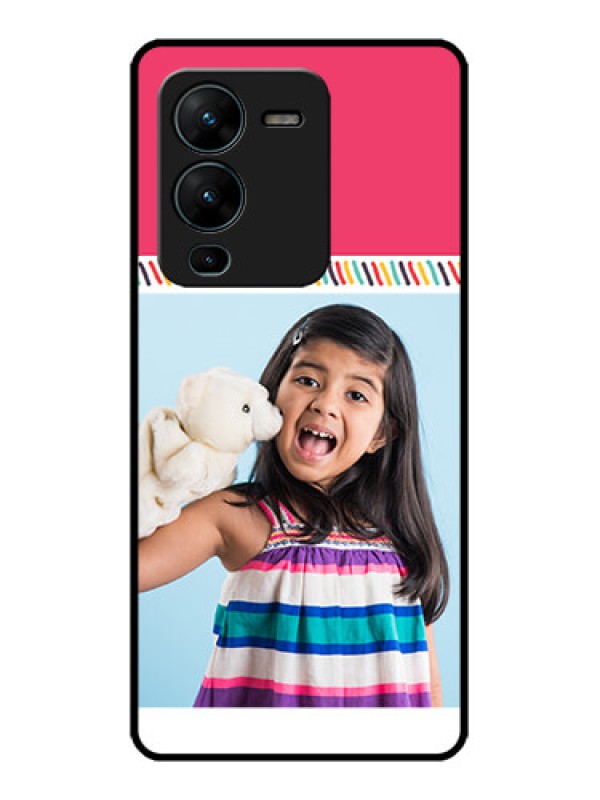 Custom Vivo V25 Pro 5G Custom Metal Phone CaseLine Art Design