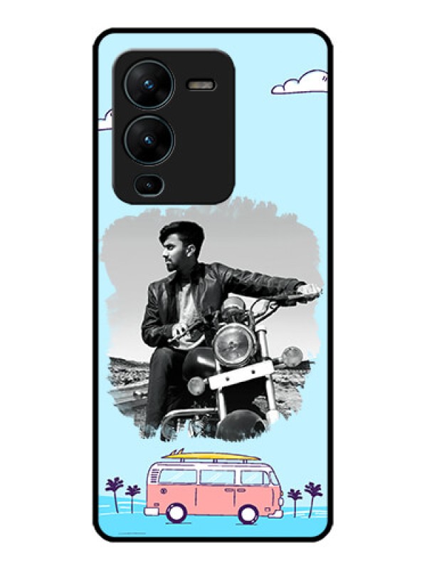 Custom Vivo V25 Pro 5G Custom Metal Phone CaseTravel and Adventure Design