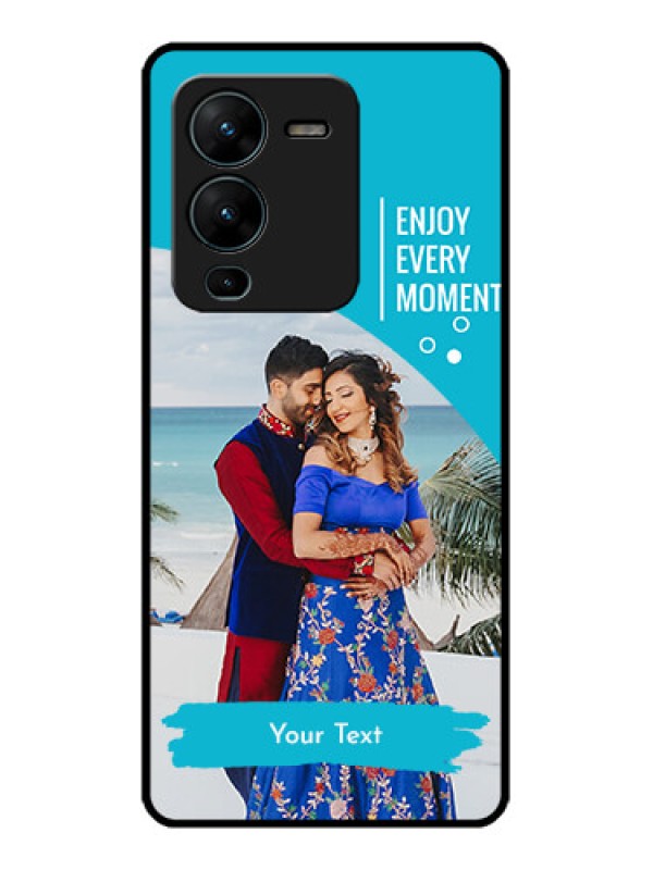 Custom Vivo V25 Pro 5G Custom Metal Phone CaseHappy Moment Design