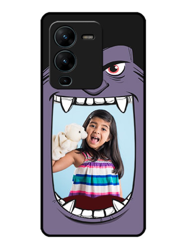 Custom Vivo V25 Pro 5G Custom Metal Phone CaseAngry Monster Design