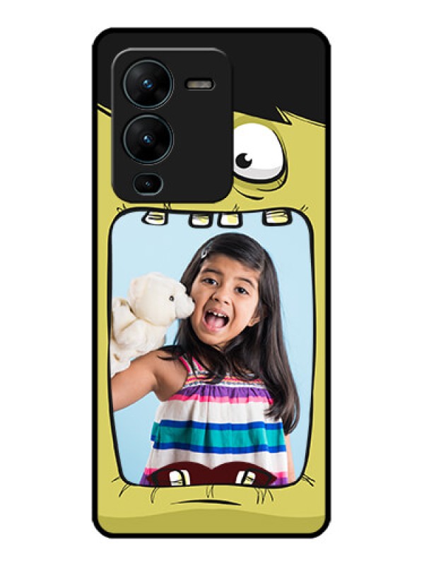 Custom Vivo V25 Pro 5G Custom Metal Phone CaseCartoon Monster Back Case Design