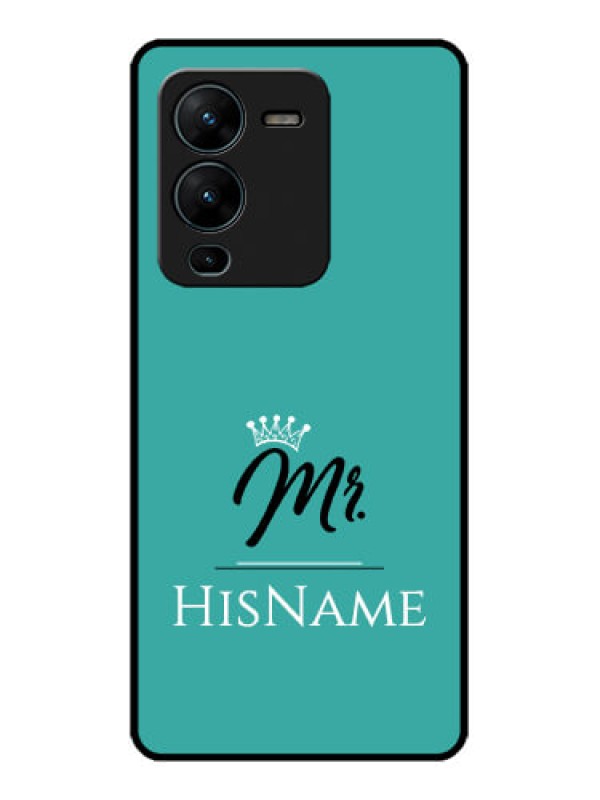 Custom Vivo V25 Pro 5G Custom Metal Phone CaseMr With Name Design