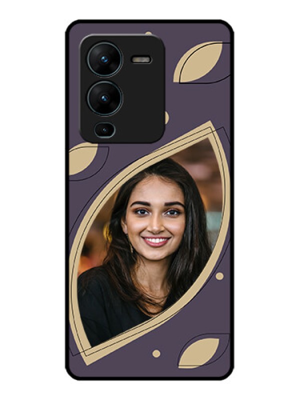 Custom Vivo V25 Pro 5G Custom Metal Phone CaseFalling Leaf Design