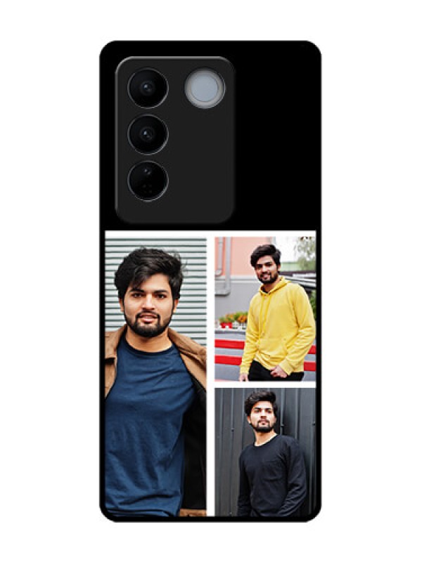 Custom Vivo V27 Pro Custom Metal Phone CaseUpload Multiple Picture Design