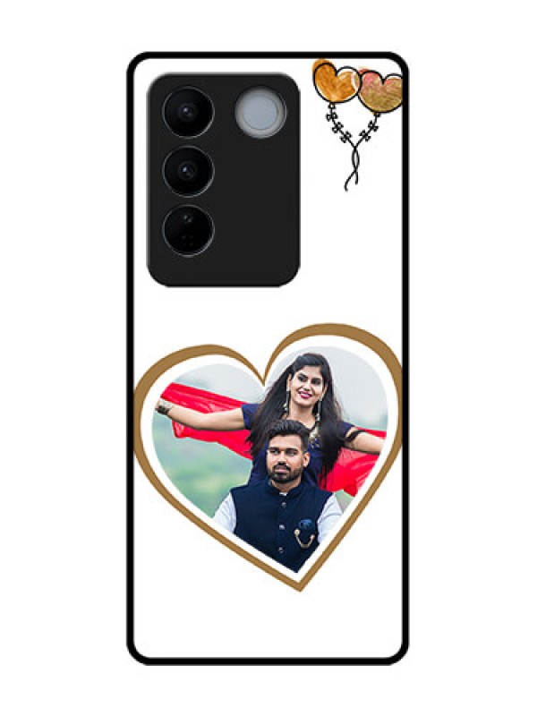 Custom Vivo V27 Pro Custom Metal Phone CaseYou and Me Design