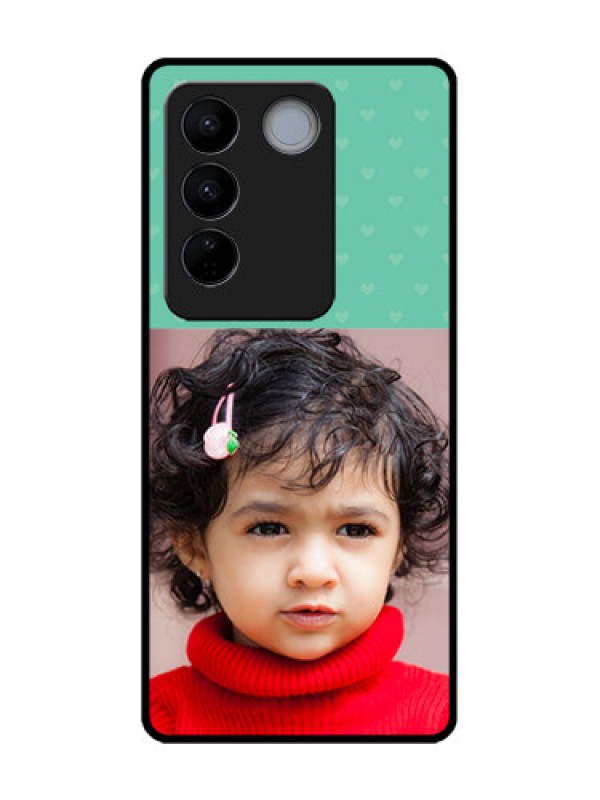 Custom Vivo V27 Pro Custom Metal Phone CaseLovers Picture Design