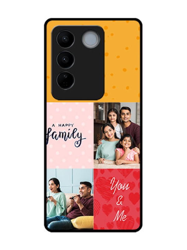 Custom Vivo V27 Pro Custom Metal Phone CaseImages With Quotes Design
