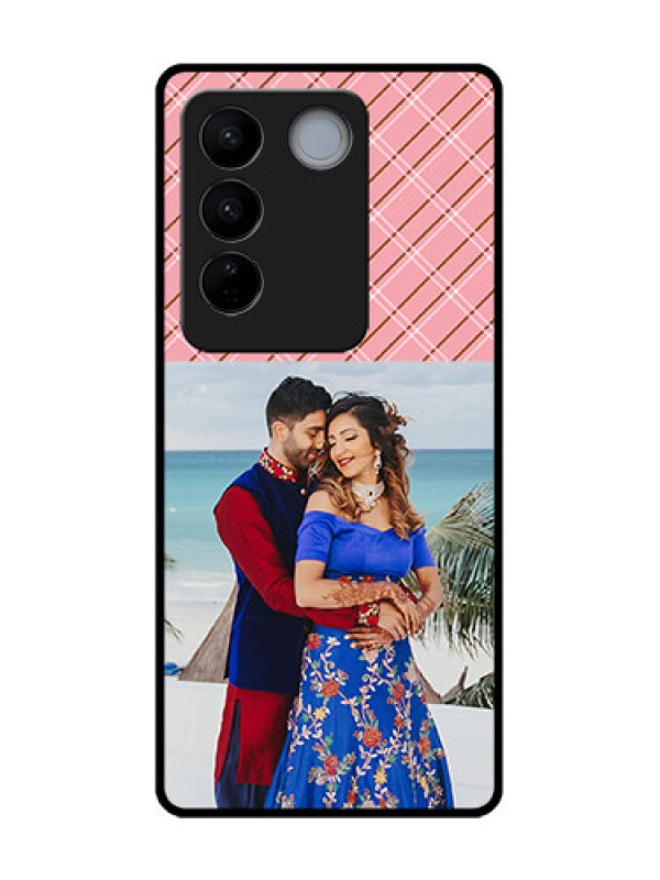 Custom Vivo V27 Pro Custom Metal Phone CaseTogether Forever Design