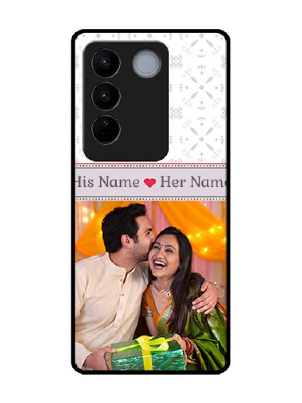 Custom Vivo V27 Pro Custom Metal Phone CaseWith Photo And Ethnic Design