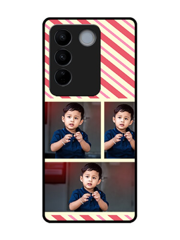 Custom Vivo V27 Custom Metal Phone CasePicture Upload Mobile Case Design