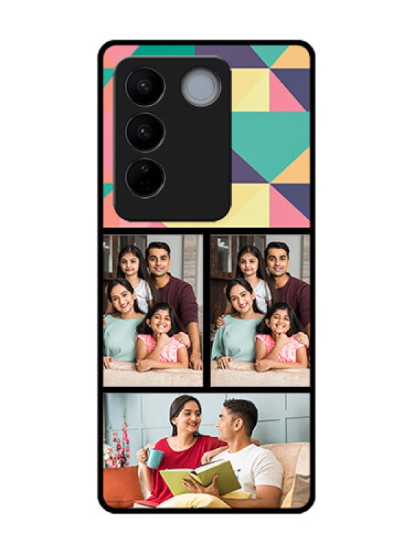 Custom Vivo V27 Custom Metal Phone CaseBulk Pic Upload Design