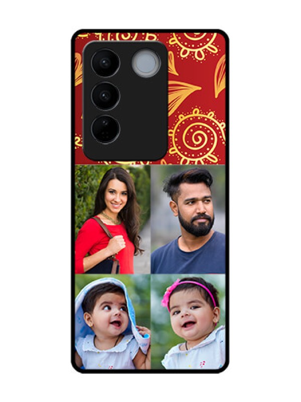 Custom Vivo V27 Custom Metal Phone Case4 Image Traditional Design