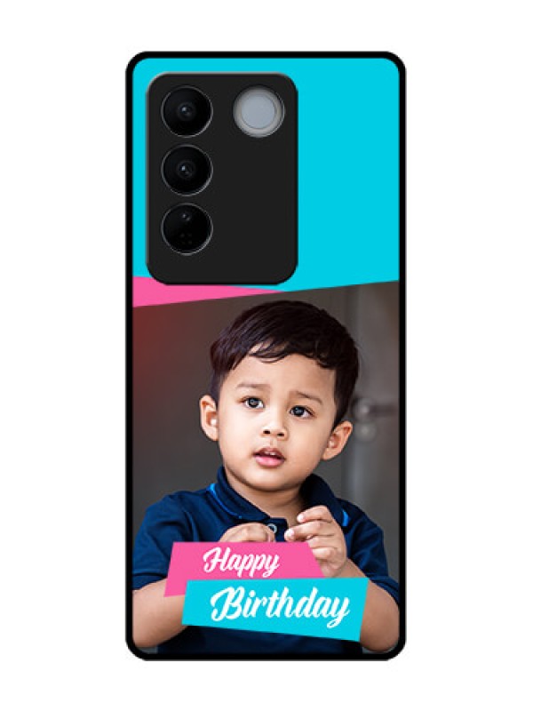 Custom Vivo V27 Custom Metal Phone CaseImage Holder With 2 Color Design