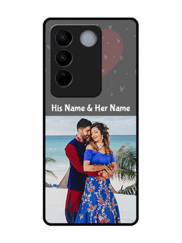 Custom Vivo V27 Custom Metal Phone CaseBuy Love Design With Photo Online