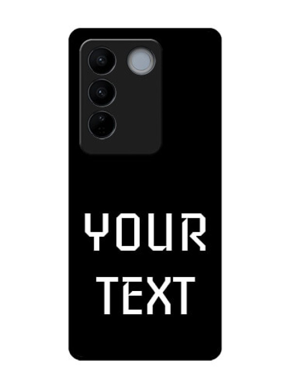 Custom Vivo V27 Custom Metal Phone CaseYour Name Design