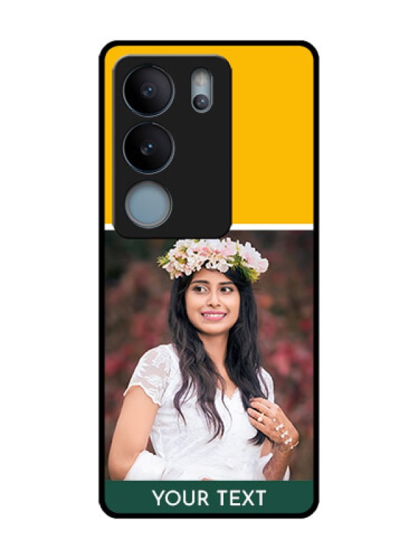 Custom Vivo V29 5G Custom Metal Phone Case - Love You Design