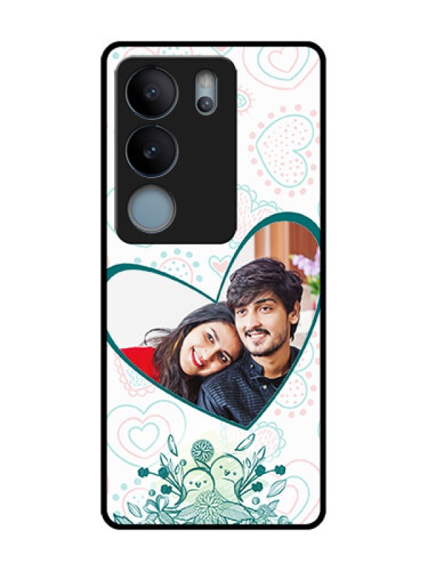 Custom Vivo V29 5G Custom Metal Phone Case - Premium Couple Design