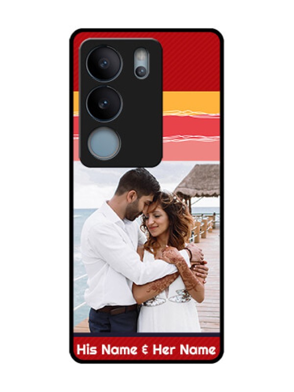 Custom Vivo V29 5G Custom Metal Phone Case - Colorful Case Design